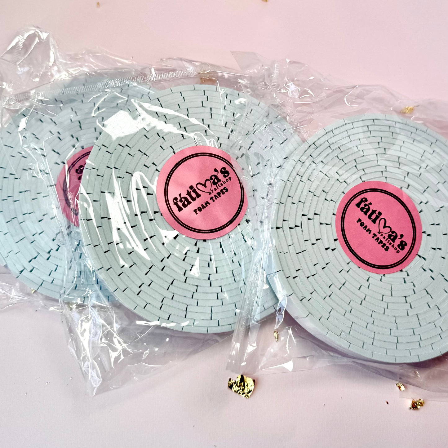 3 rollos 3mm Foam Tape