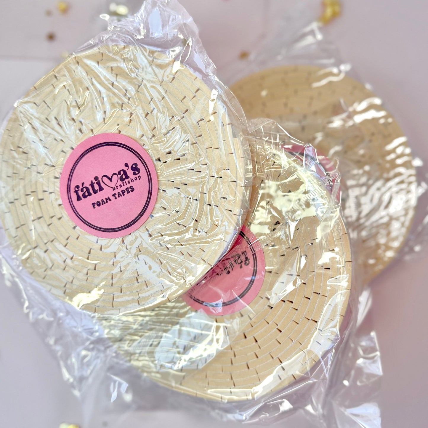 3 rollos 3mm Foam Tape